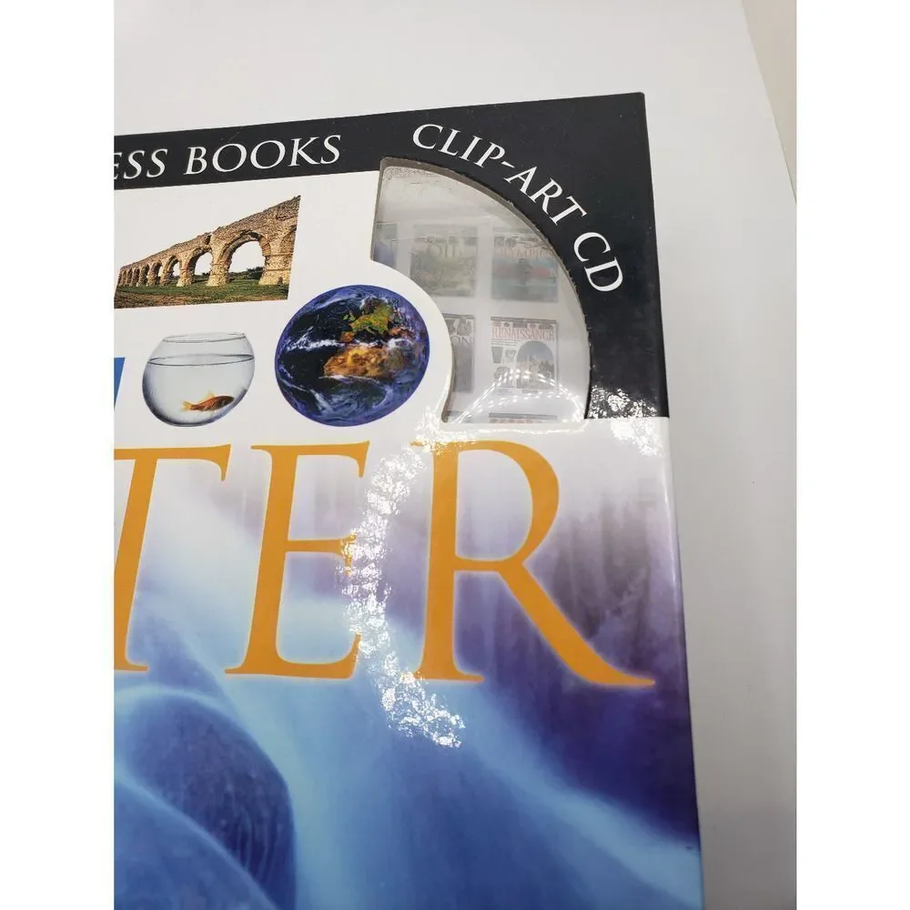 Eyewitness water book hard cover learning educational book